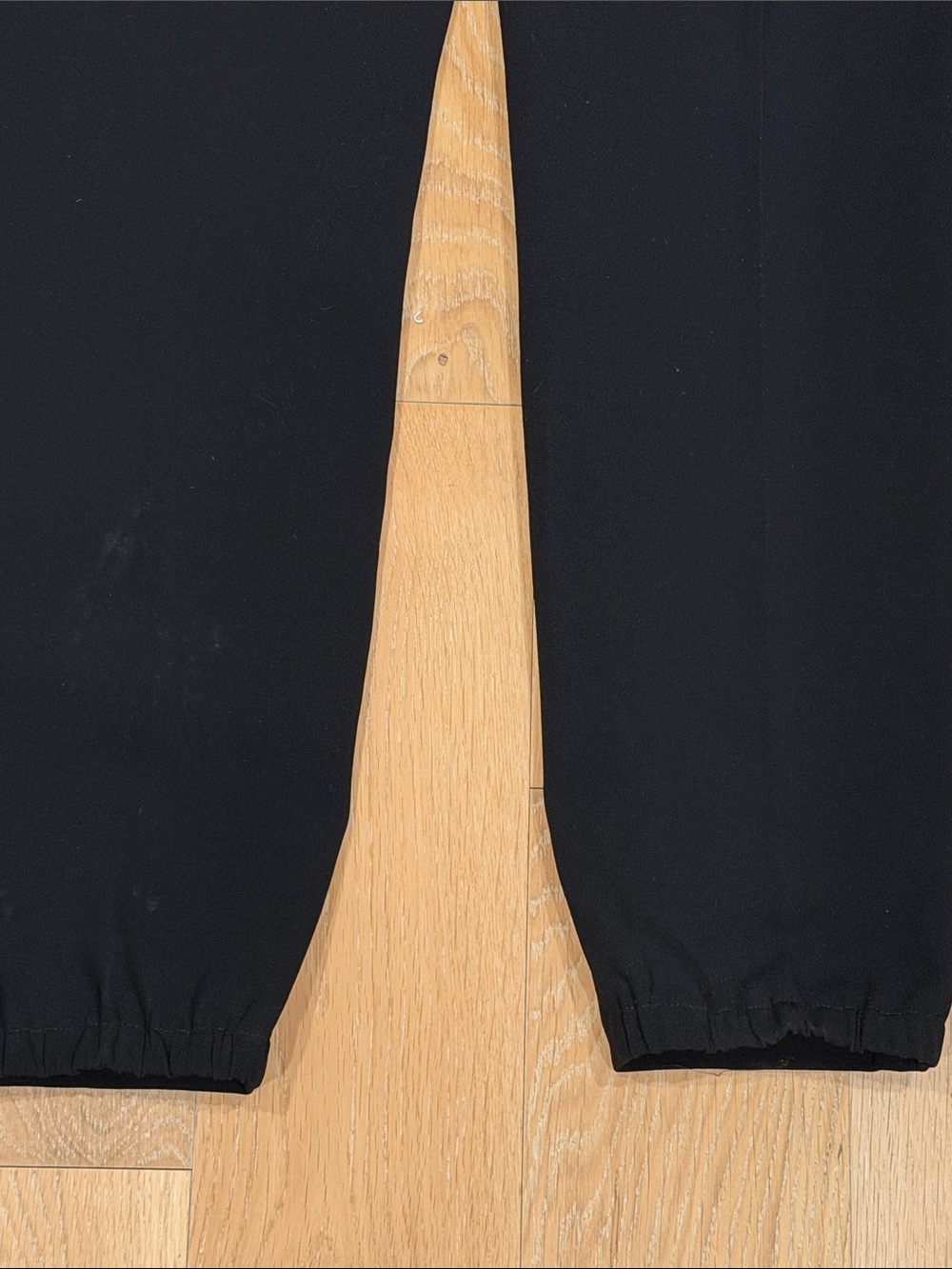 Theory Black Elastic-Waist Women's pull on Dress Pants 0 - Picture 4 of 5